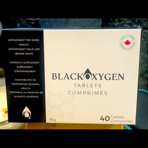 Black oxygen organics fulvic acid tablets